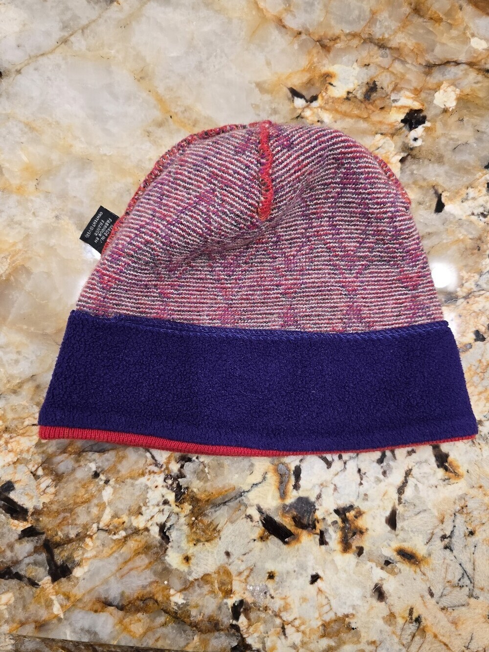 RARE Vintage 1990's Patagonia Ski Hat Made In France Lightweight OS - Picture 3 of 5